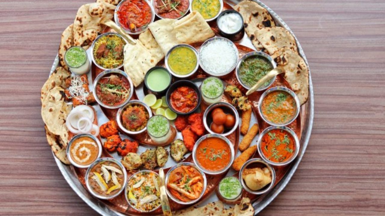 Giant Meat Thali